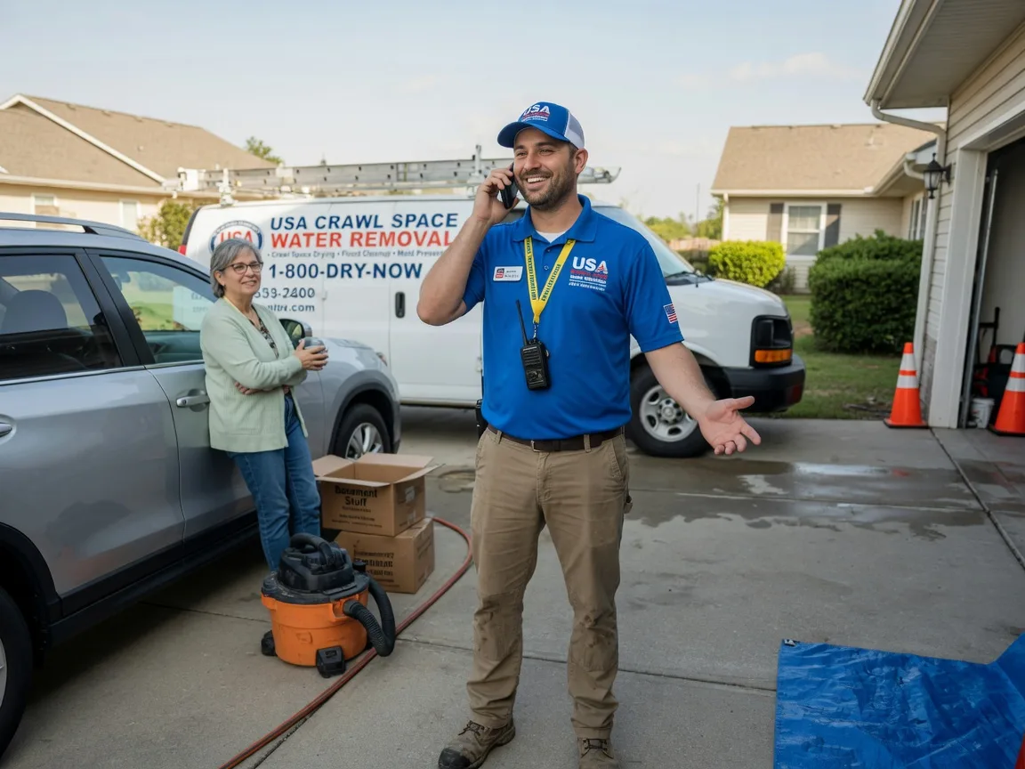 Crawl Space Water Removal Gould, OK FAQs